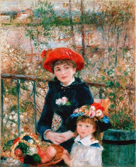 Pierre-Auguste Renoir On the Terrace, Germany oil painting art